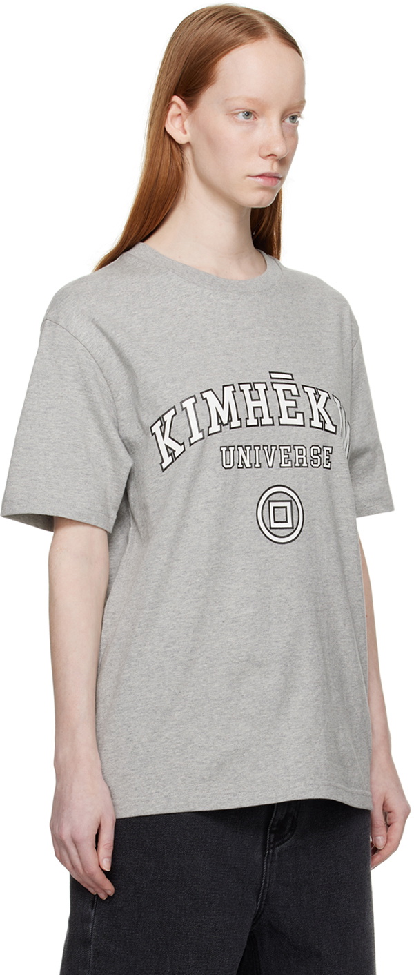 KIMHĒKIM Gray Universe T-Shirt