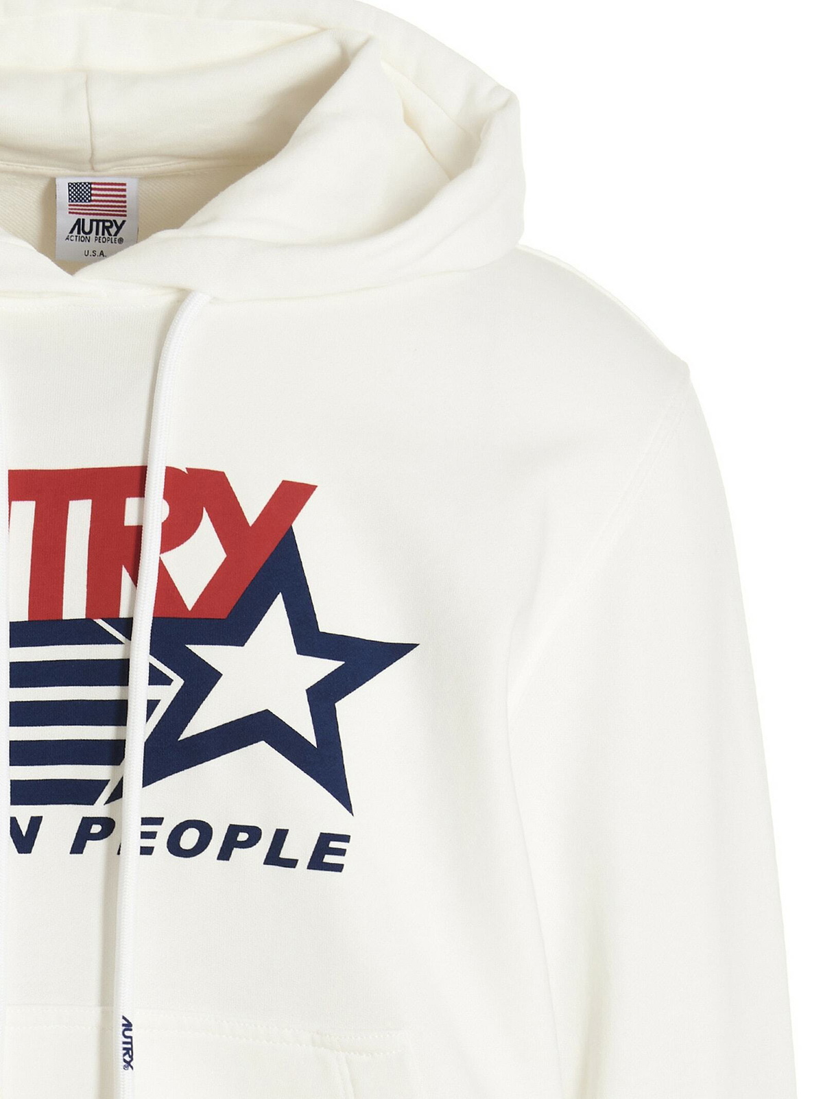 Autry Bicolor Cotton Hoodie