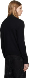 Ernest W. Baker Black Embellished Cardigan