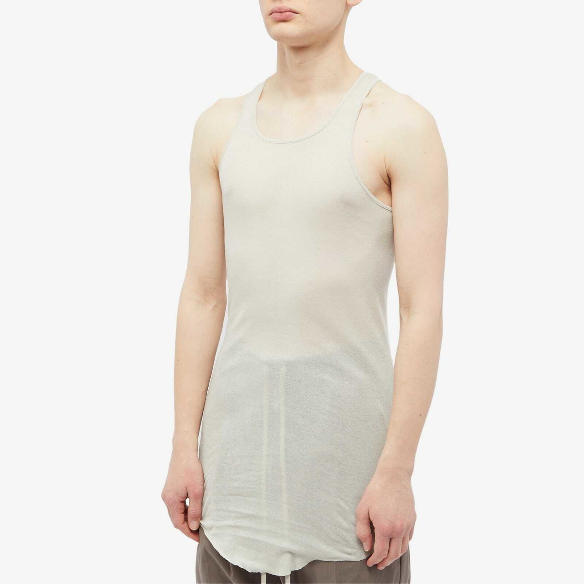 選ぶなら 【masa】Rick Owens BASIC RIB TANK peal トップス - www