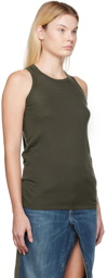 Frenckenberger Gray Cashmere Tank Top