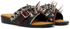 doublet Black Punk Massage Sandals
