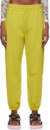 Eckhaus Latta Yellow Cotton Lounge Pants