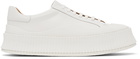 Jil Sander White Platform Sneakers