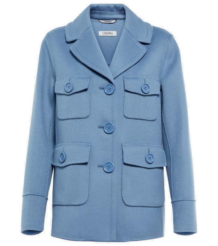 Photo: 'S Max Mara Mary virgin wool pea coat