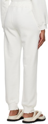 Filippa K White Frill Edge Lounge Pants