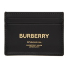 Burberry Black Horseferry Sandon Card Holder