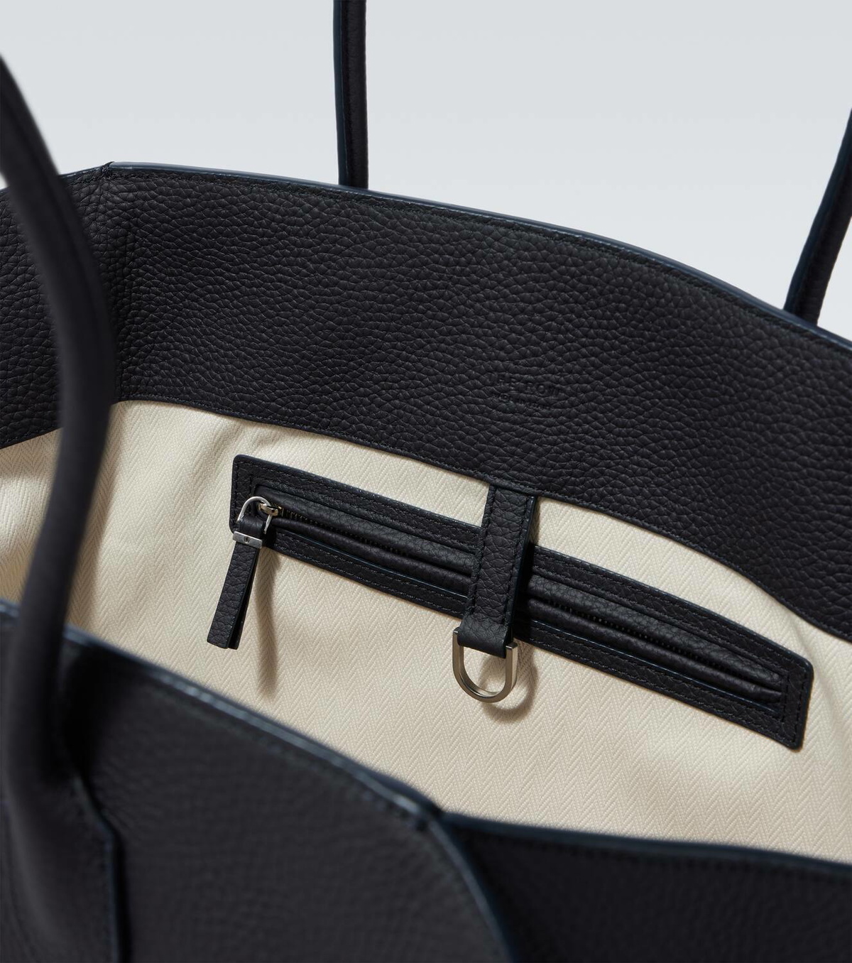 The Row Marlo leather tote bag
