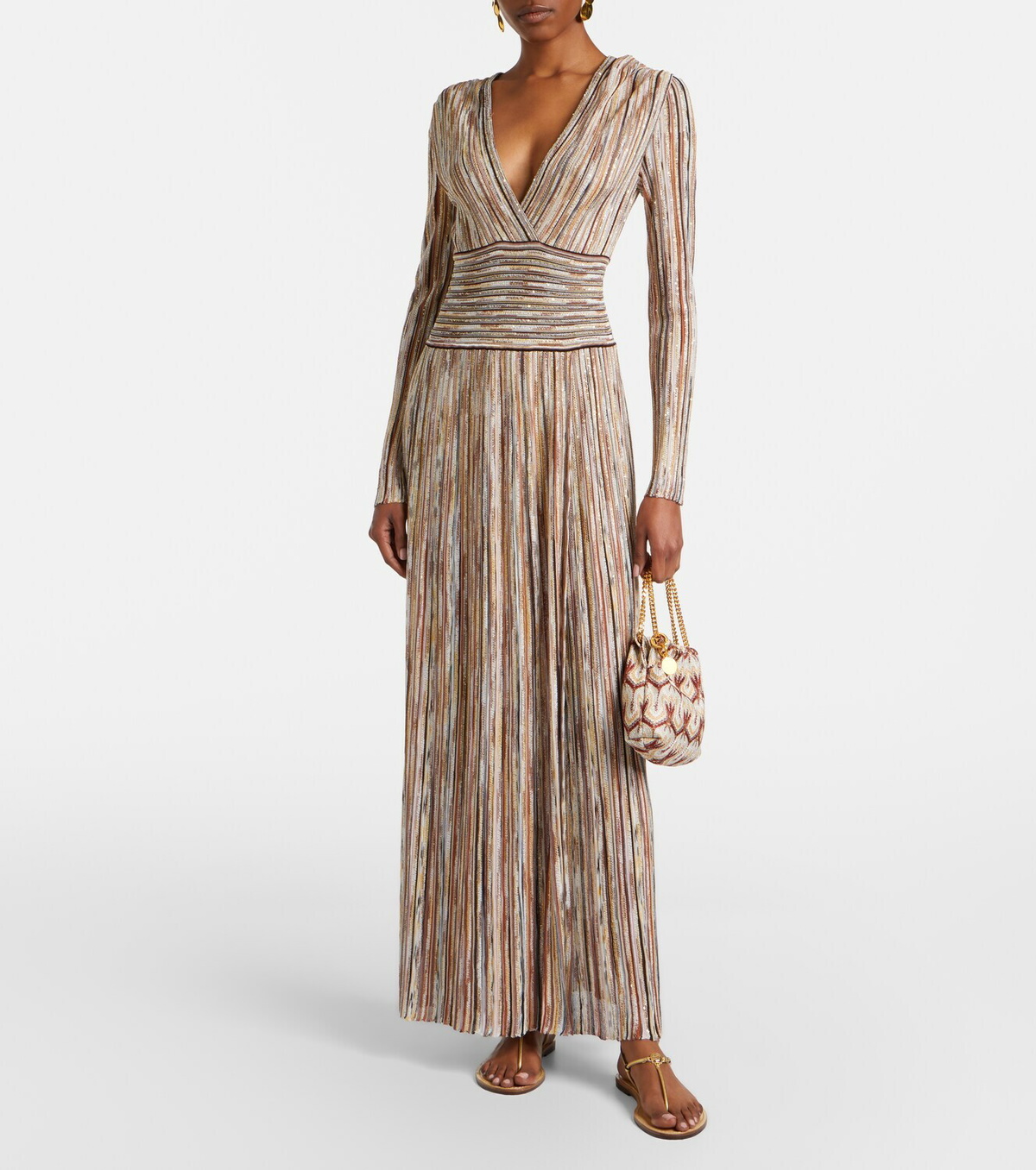 Missoni Mini lamé clutch