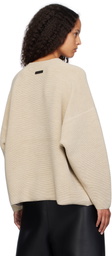 Fear of God Beige Ottoman Straight Neck Sweater