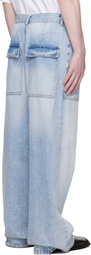 We11done Blue Carpenter Jeans