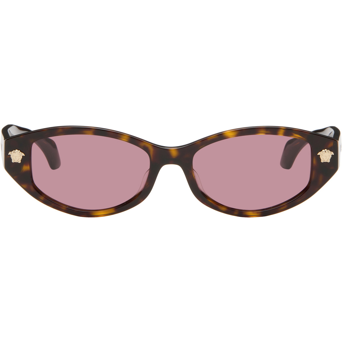 Versace Brown Medusa Sunglasses
