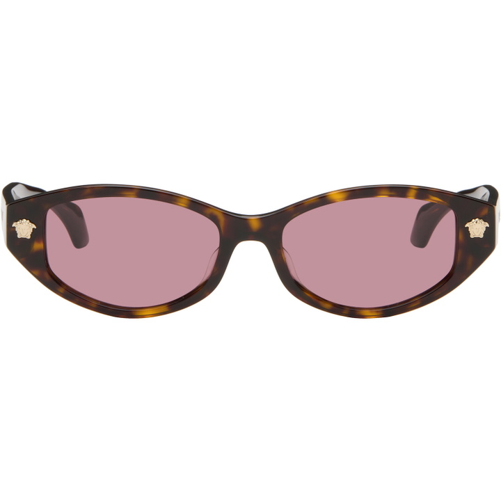 Photo: Versace Brown Medusa Sunglasses