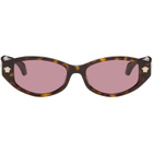 Versace Brown Medusa Sunglasses