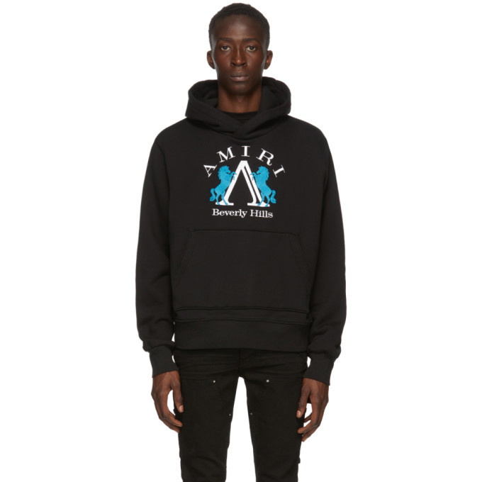 Photo: Amiri Black Beverly Hills Hoodie