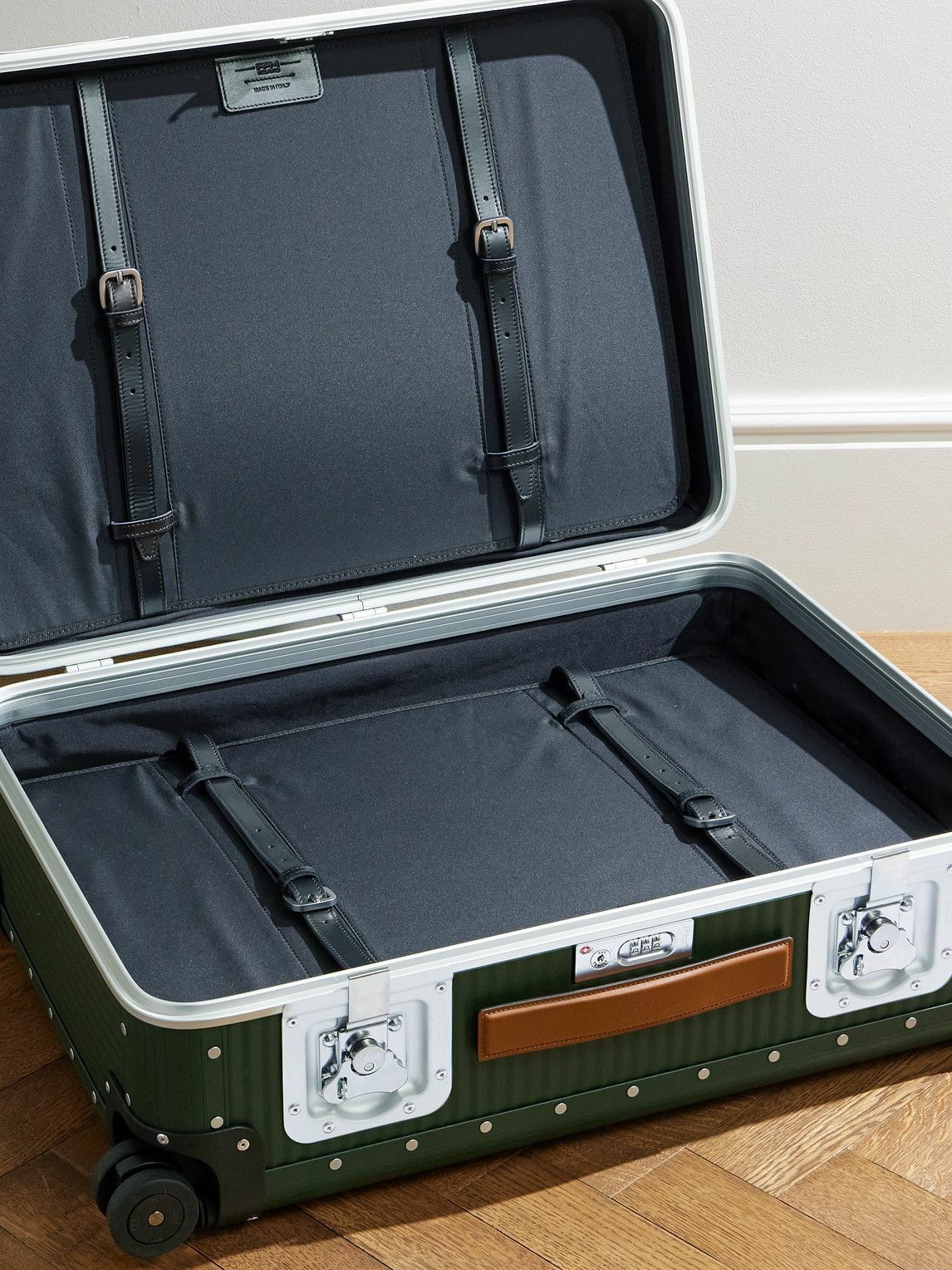 FPM Milano - Bank Spinner 68cm Leather-Trimmed Polycarbonate Spinner Suitcase