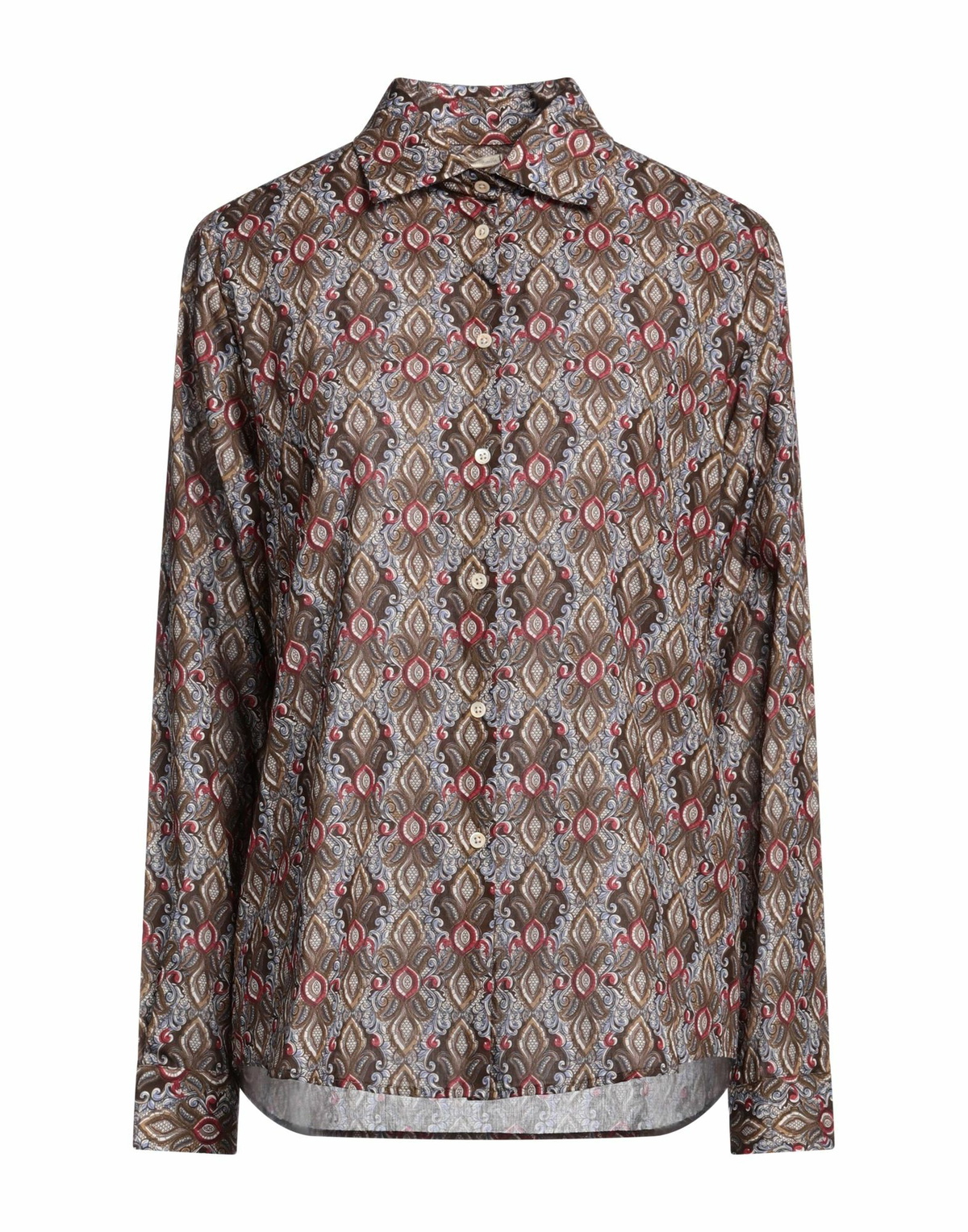 Massimo Alba Womens Shirt Dark in Brown