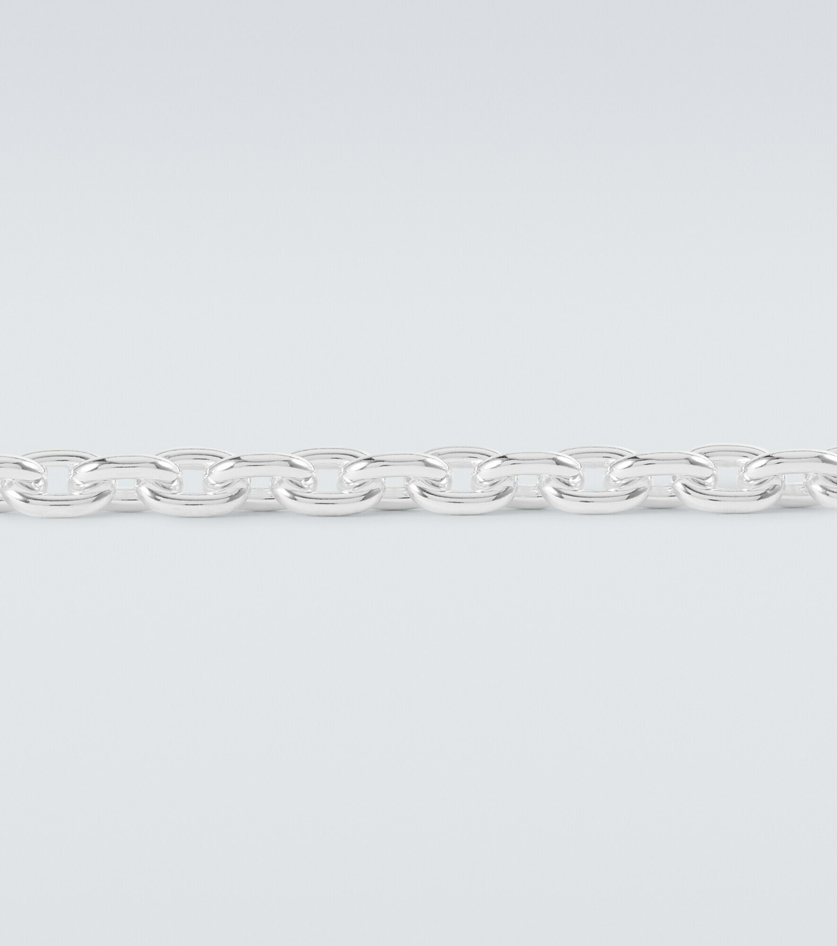All Blues - Standard Thin Long sterling silver necklace