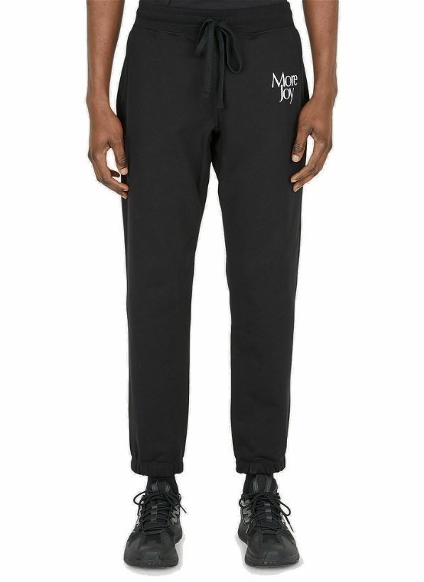 Photo: Logo Embroidered Classic Track Pants in Black