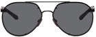 Burberry Black Aviator Sunglasses