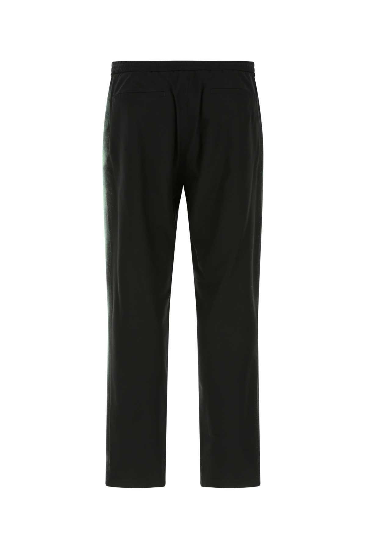 Koché Black Acetate Blend Pant