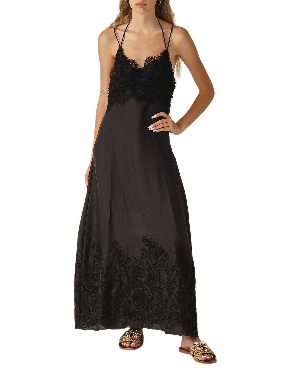 Ermanno Scervino Lino Dress