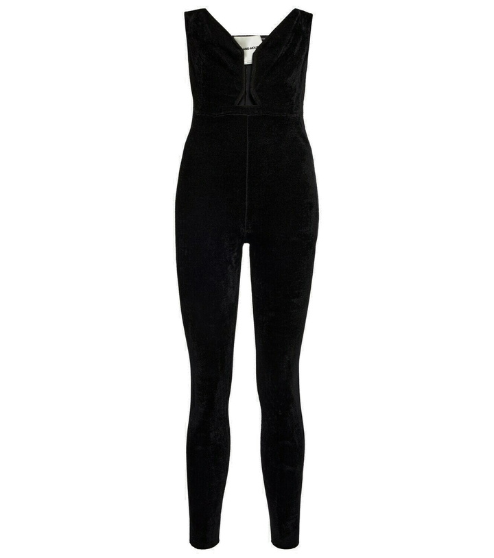 Photo: Roland Mouret Cutout chenille jumpsuit