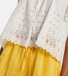 Dôen Toussine broderie anglaise cotton top