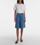 AG Jeans Gran Canaria high-rise wide-leg shorts