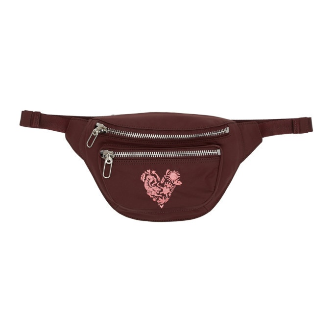 Photo: Kenzo Burgundy Limited Edition Valentines Day Mini Lucky Star Belt Bag