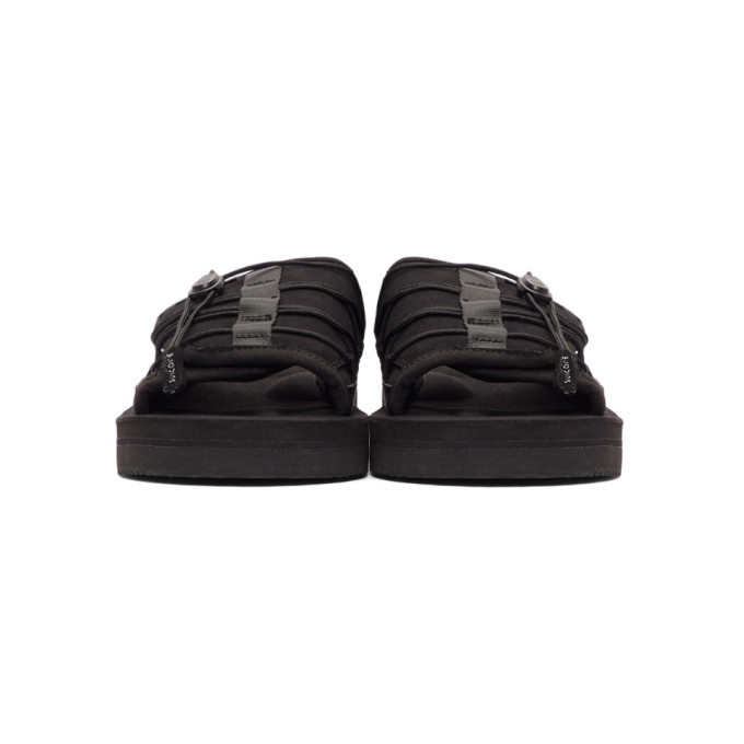 Suicoke Black OLAS-ECS Sandals Suicoke