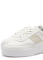 Axel Arigato Orbit Panelled Leather Sneakers White