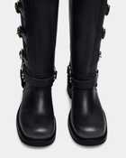 Steve Madden Rockyy-W Wide Calf Boots in Black