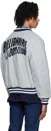 Billionaire Boys Club Gray Astro Bomber Jacket