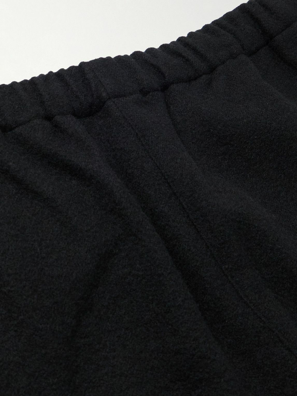 ssstein - Straight-Leg Wool and Cashmere-Blend Trousers - Black