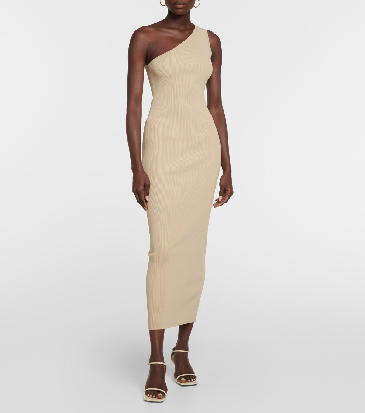 toteme one shoulder dress One-Shoulder Long Dress w/ Tags