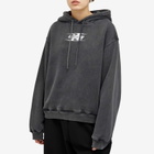 Alexander Wang Women's Logo Hoodie in Washed Cedar