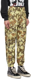 Awake NY Green Camo Sweatpants