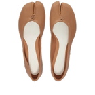 Maison Margiela Women's Ballerina Tabi Shoes in Nude