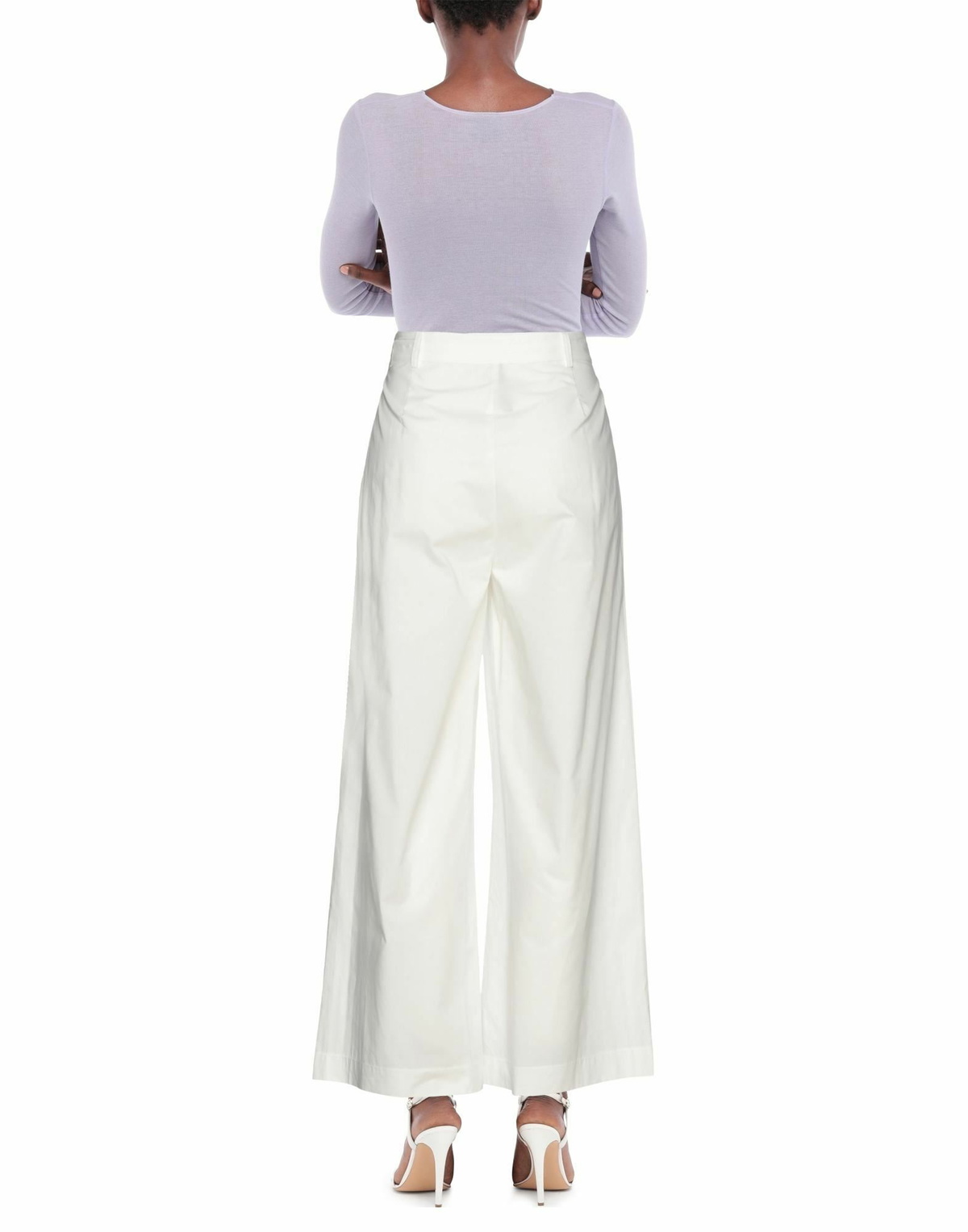 Manila Grace Womens Pants in White