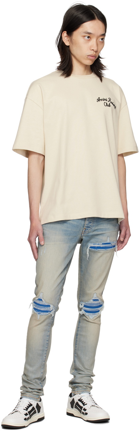 AMIRI Beige Spirit T-Shirt Amiri