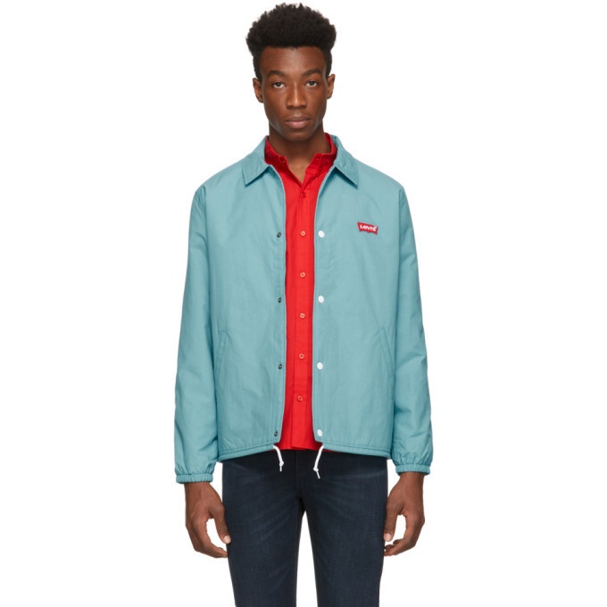 Photo: Levis Blue Thermore Coach Jacket