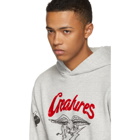 Givenchy Grey Creatures Hoodie