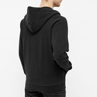 Sunspel Men's Loopback Zip Hoody in Black