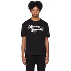 McQ Alexander McQueen Black Monster T-Shirt