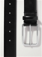 HUGO BOSS - 3cm Leather Belt - Black
