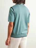 Paul Smith - Cotton Polo Shirt - Blue