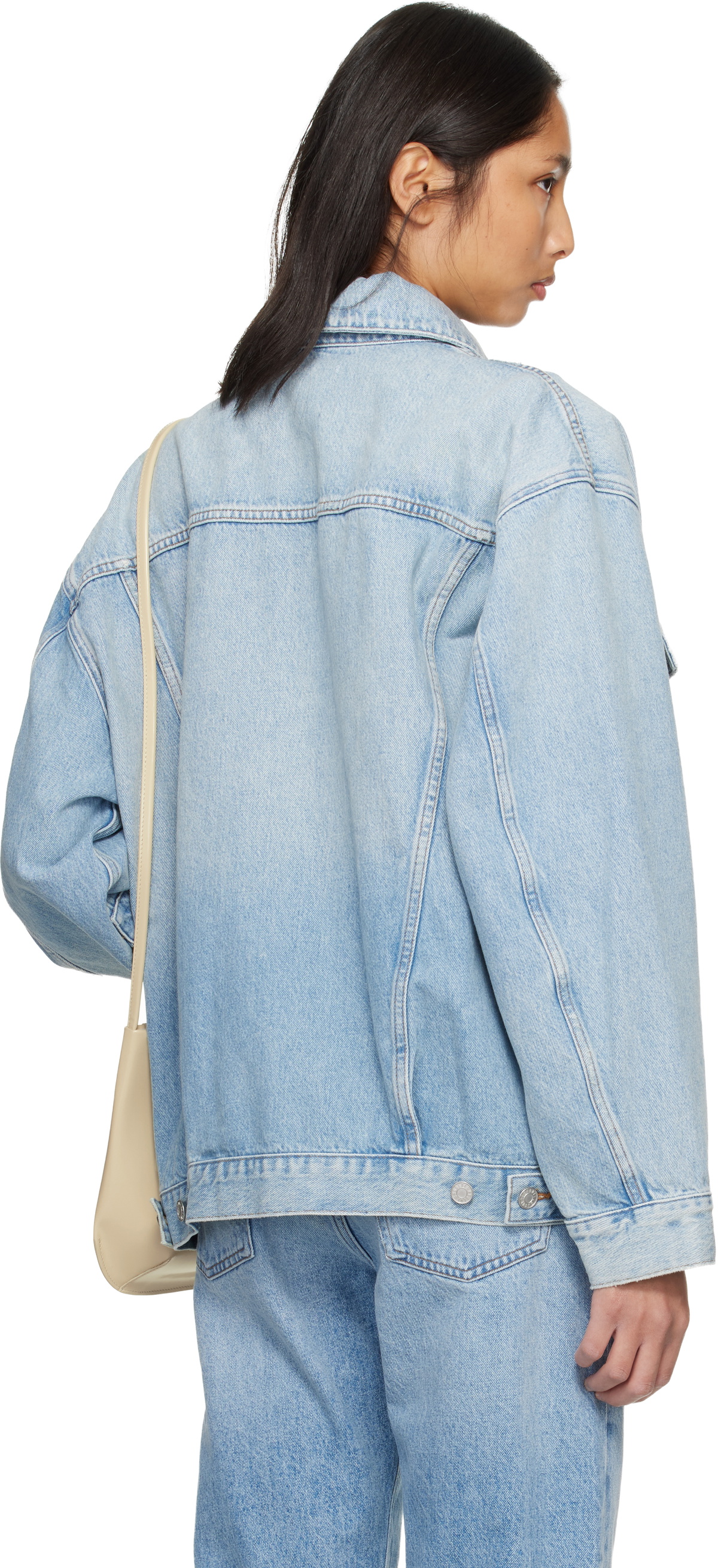 AGOLDE Blue Evin Denim Jacket