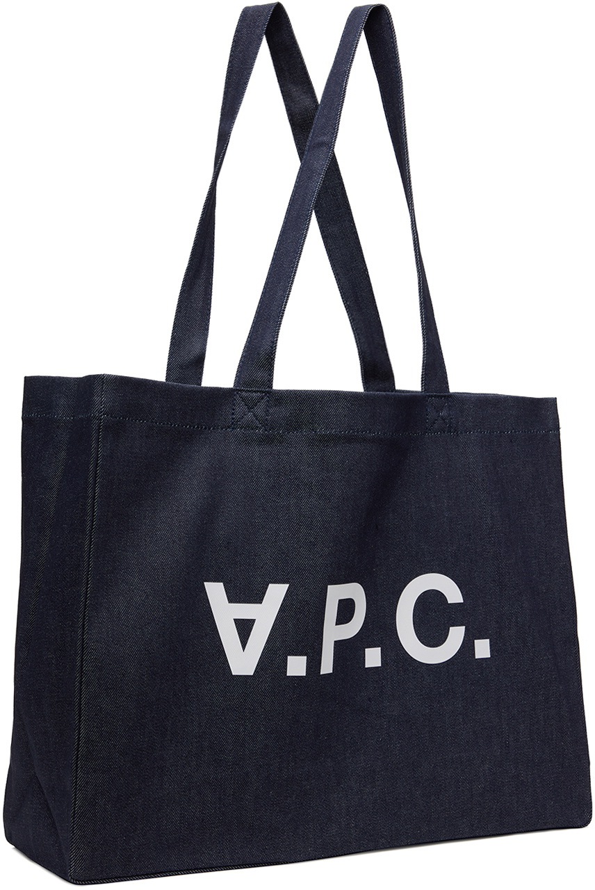 ♥APC♥Daniela Shoulder Bag - Dark Navy A.P.C. Navy Daniela Shopping Tote A.P.C.