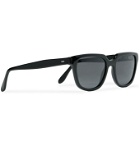 ahnah - Pletto Square-Frame Bio-Acetate Sunglasses - Black